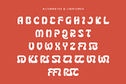 Crabking - Tropical Display Font, a Script Font by AQR Studio (Thumbnail 2 of 8)