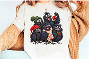 Funny Christmas Animals PNG Cliparts, an Animal Illustration by Ink Gallery (Thumbnail 9 of 13)