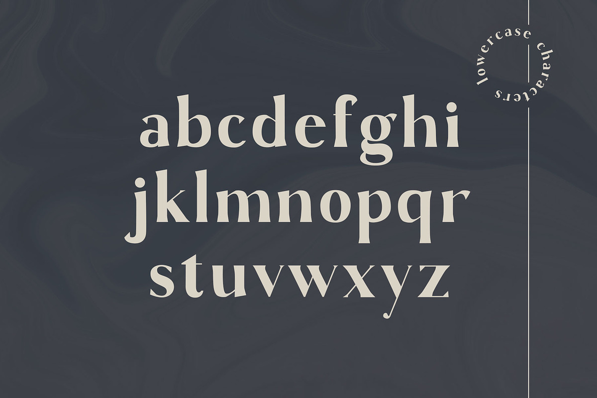 Gaskin | Wedge Serif preview 2