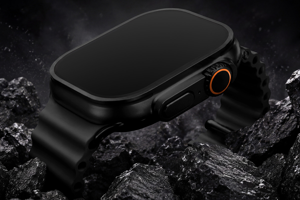 Apple Watch Ultra 2 Mockup Set, a Wearable Device Mockup by Country4k (Photo 7 of 7)