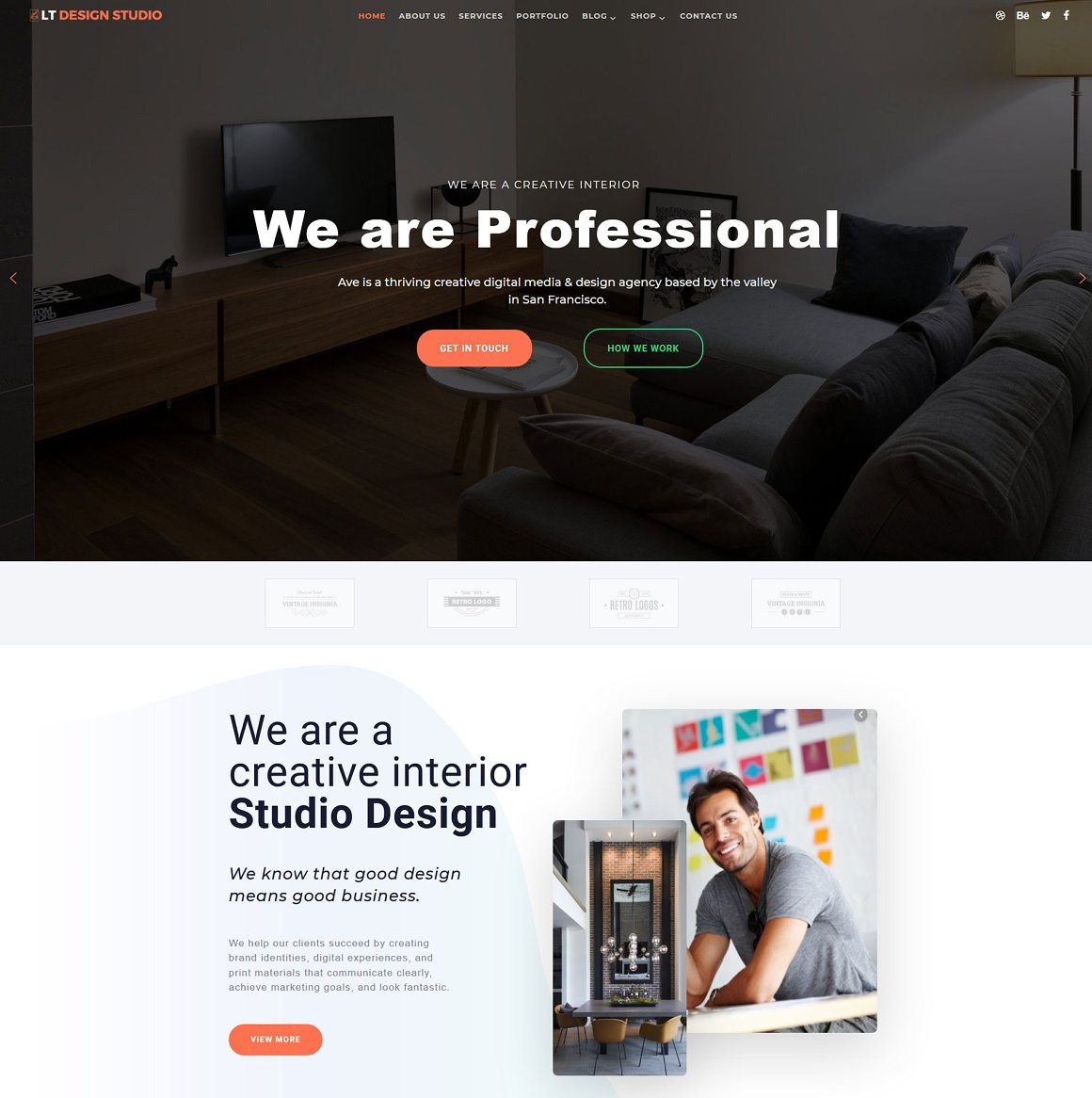 LT Design Studio - Studio Template, a Websites & App Template by LTheme