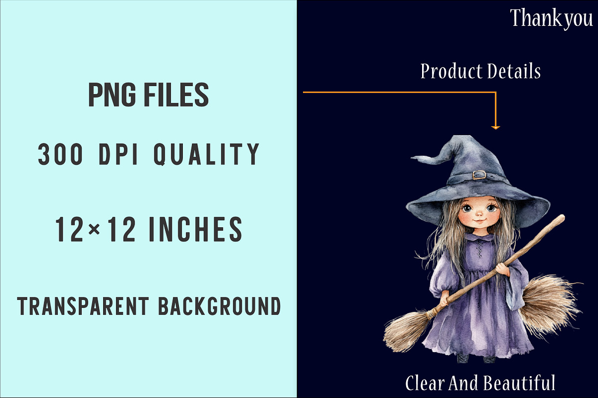 Cute Halloween Clipart Bundle, an Illustration by SinaCreation (Photo 7 of 7)