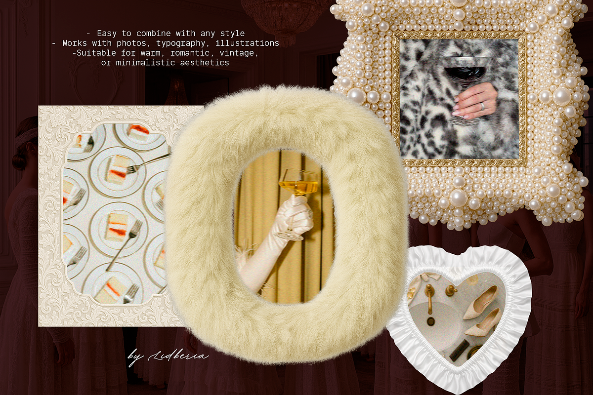 Boutique Frame Library. Lace & Paper, an Object Graphic by Lidberia (Photo 5 of 10)