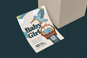 Blue Bird Rainbow Baby Shower Invita, an Invitation Template by Esensifiksi.studio (Thumbnail 2 of 2)