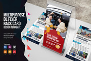 Rack Card DL Flyer Design v2, a Flyer Template by Miyaji75 (Thumbnail 1 of 6)