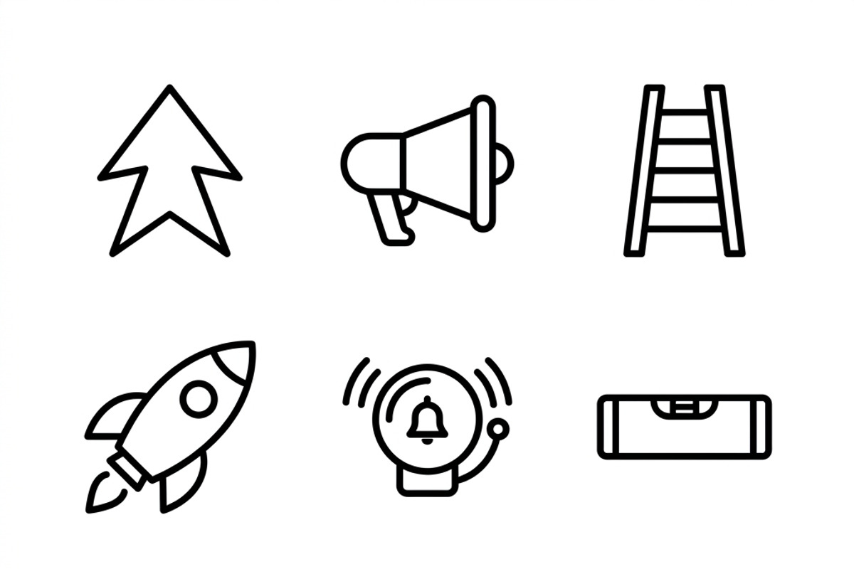 380 Customer Service Icon Set, an Outline Icon by adenpinkstore (Photo 12 of 19)