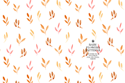 Baby Flowers Watercolor Patterns, a Pattern Graphic by Webvilla Studio (Thumbnail 7 of 9)