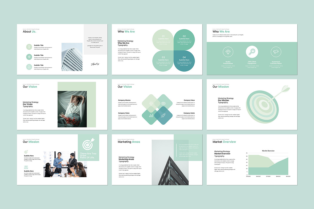 Business Strategy PowerPoint, a Presentation Template by CreativeSlides (Photo 6 of 10)