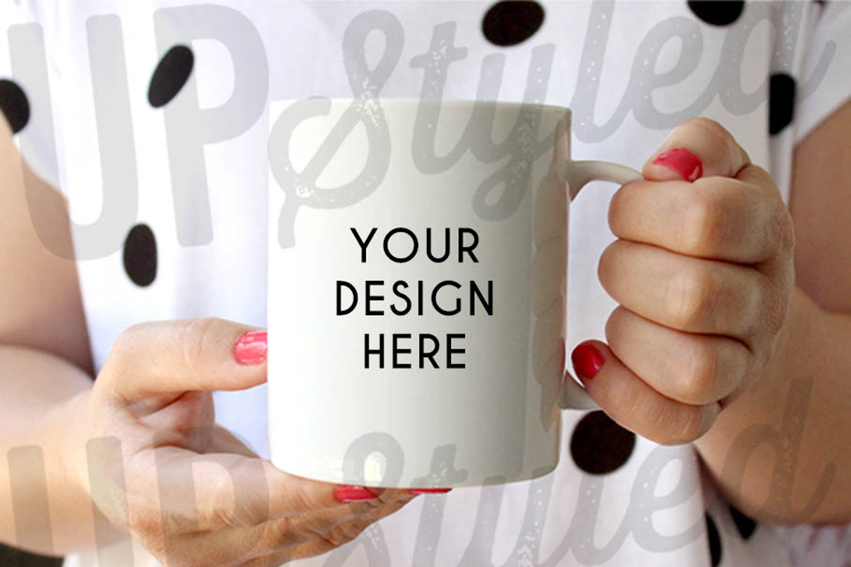 F204 Coffee Mug Stock Photo, a Cups & Container Mockup by UpStyled (Photo 1 of 3)