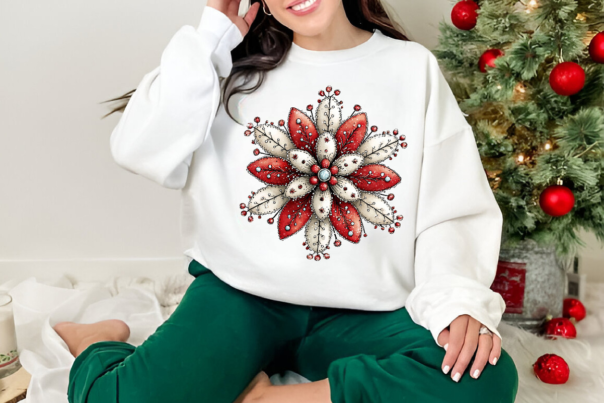 Whimsical Christmas Winter Clipart, an Illustration by Canvas Craft (Photo 4 of 6)