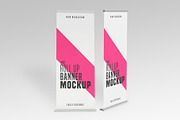 Rollup Mockup Template, an Advertising Mockup by ZAAS (Thumbnail 2 of 8)