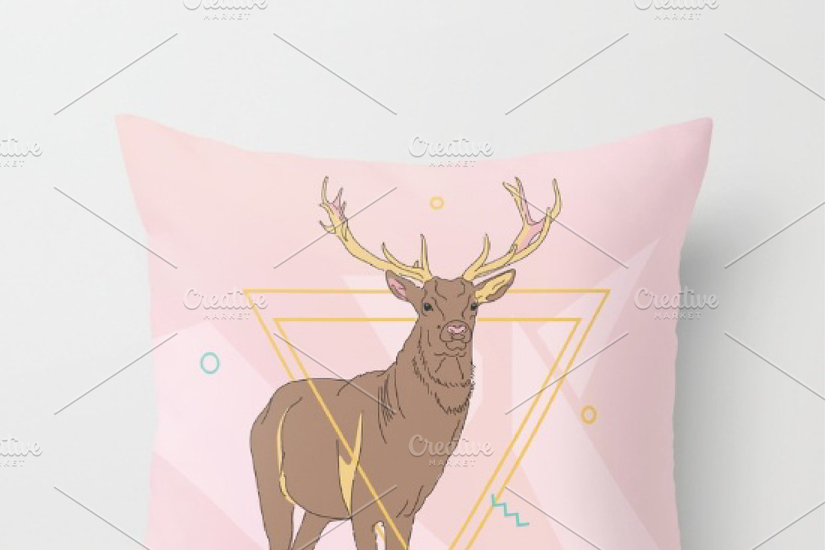 Deer, an Animal Illustration by 2D/3D (Photo 1 of 2)