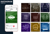 Minima Animated Template, a Social Media Template by Brandspark Mini (Thumbnail 1 of 2)