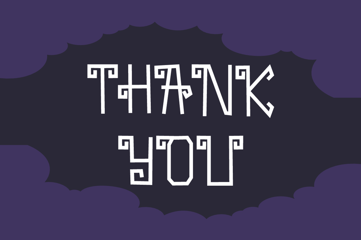 Moon Sonata - Halloween Font, a Handwritten Font by QR Design Studio (Photo 6 of 6)