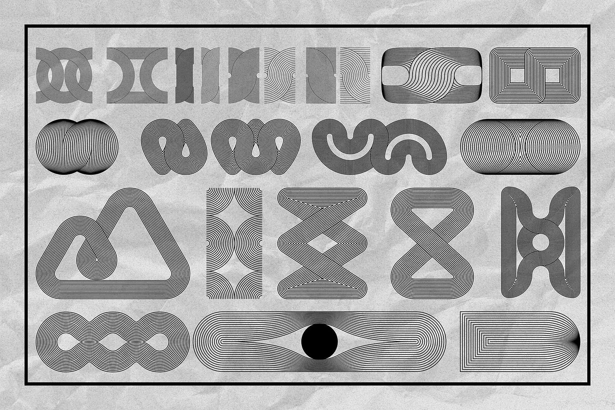 Modern Abstract Boho Lines, a Graphic by Unusual Vectors (Photo 8 of 11)