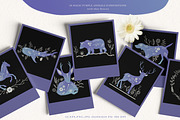VERY PERI Animals Spring, an Object Graphic by WildStrawberry Magic (Thumbnail 6 of 11)