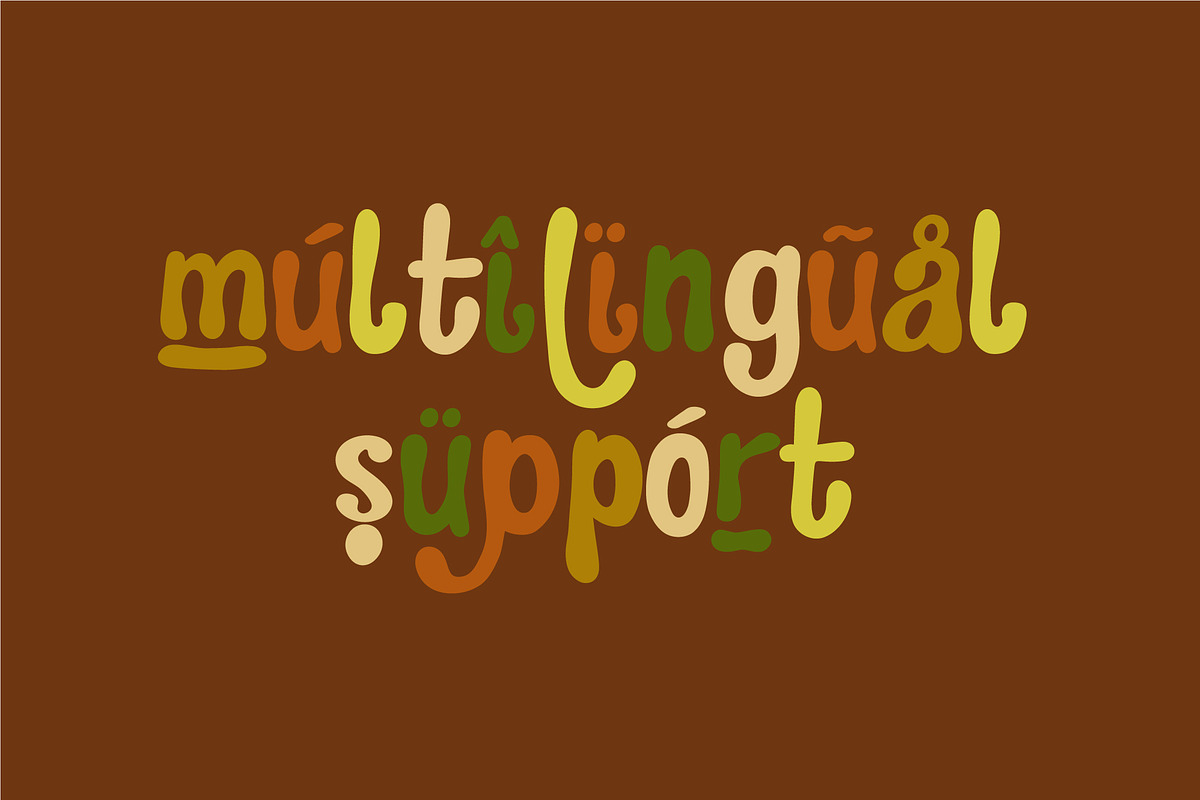 Vegan playful font, a Script Font by Anna Zakharchenko (Photo 18 of 19)
