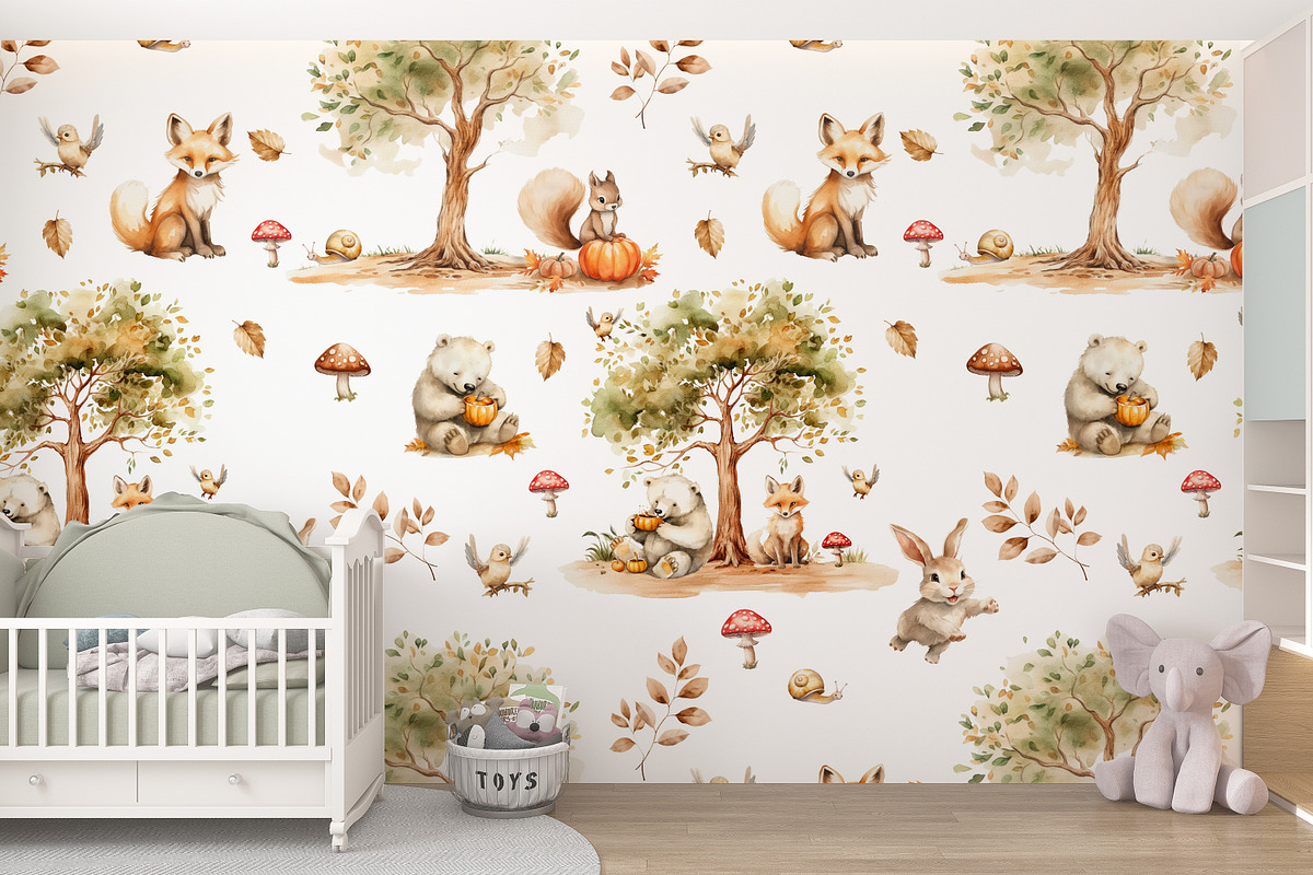 Autumn Woodland Animals Collection