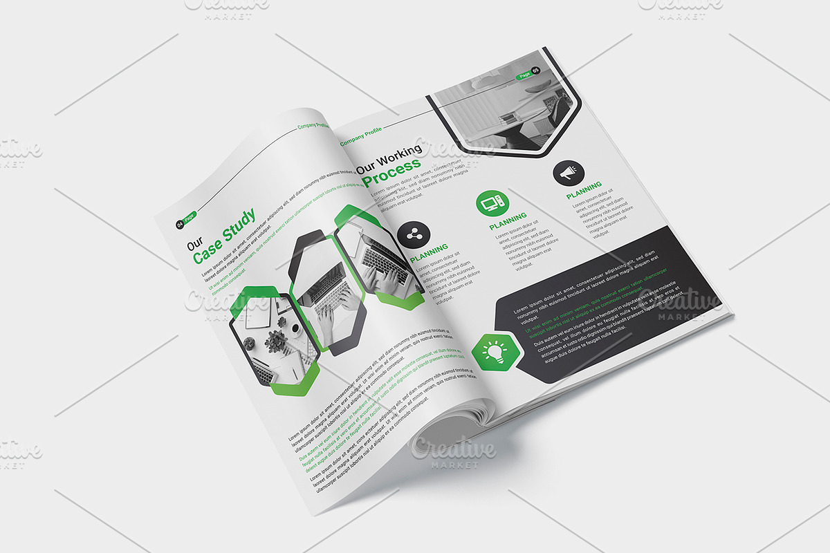 multipurpose business brochure, a Brochure Template by gstudiovect21 (Photo 3 of 12)