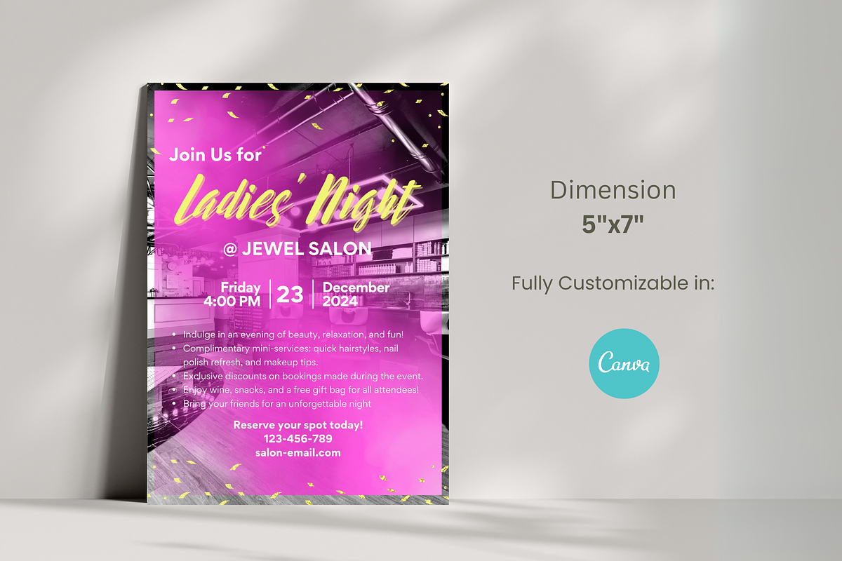 Ladies Party Invitation, an Invitation Template by cmatworks (Photo 2 of 3)