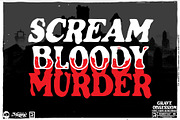 Grave Obsession - Grunge Font, a Serif Font by Remedy667 (Thumbnail 6 of 9)