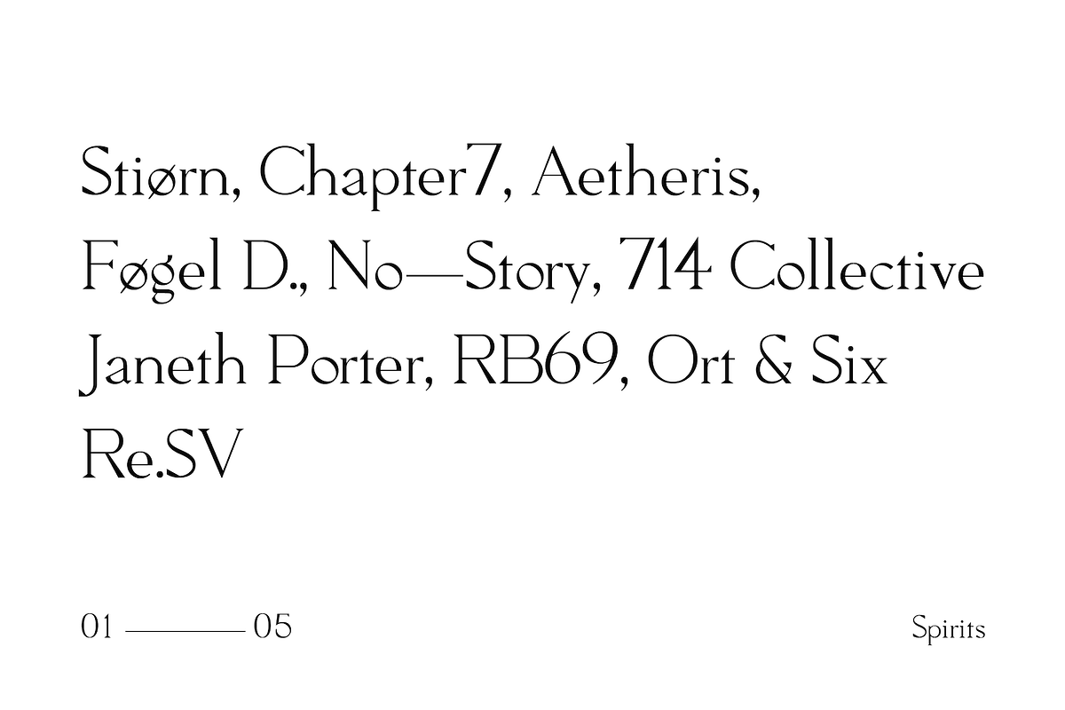 Pervinca Family, a Serif Font by Hederae Type Foundry (Photo 18 of 18)