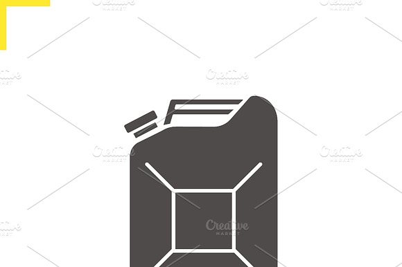 Pertol Jerrycan Icon. Vector
