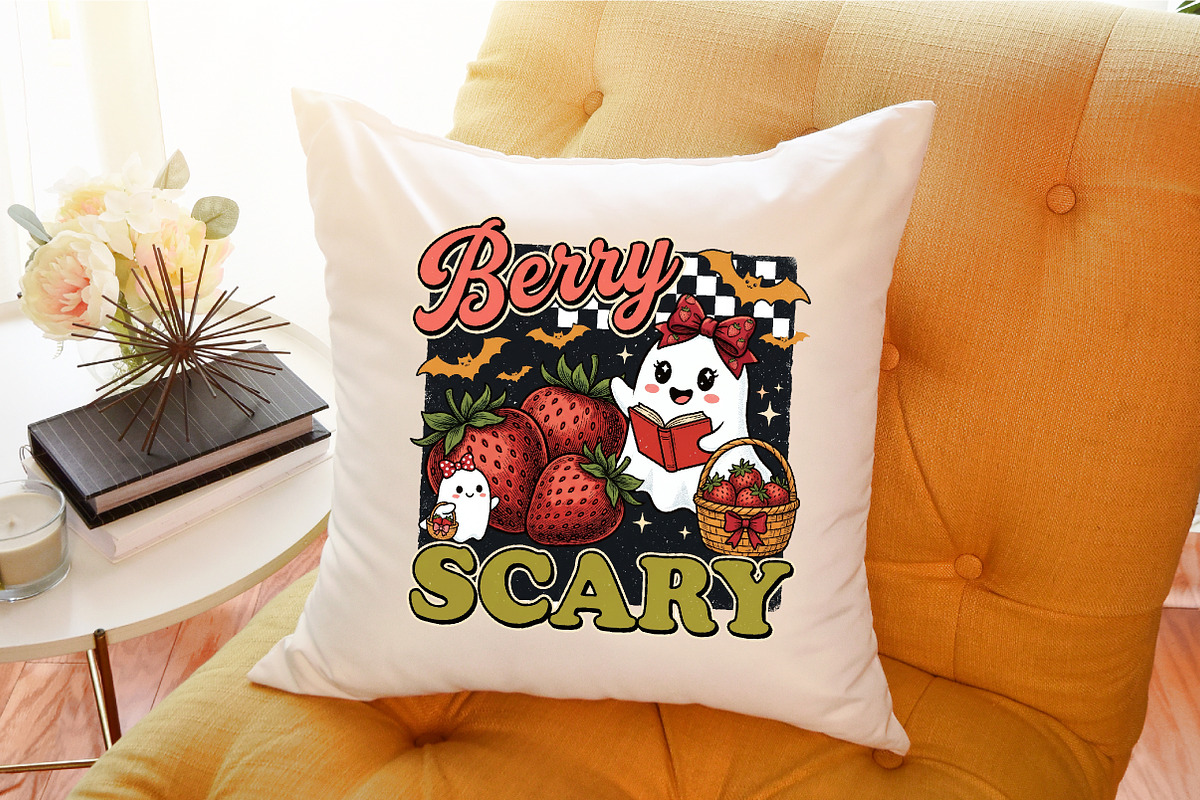 Berry Scary Png-Halloween Cute Ghost, an Object Illustration by Sublimation Artist (Photo 9 of 9)