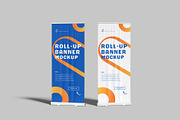 Rollup Banner Mockup, a Print Template by graphictime (Thumbnail 8 of 12)