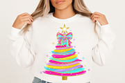 Glitter Brushstroke Christmas Tree P, an Illustration by Libby Wishes (Thumbnail 2 of 8)