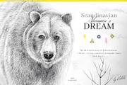 Scandinavian Shaman's Dream, an Animal Illustration by Bibela (Thumbnail 1 of 10)