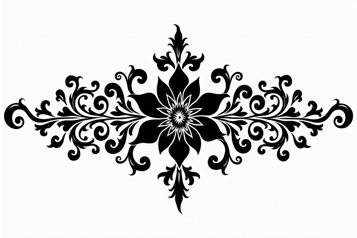 Ornamental Floral Vector Pack, an Illustration by Designer_Momina (Photo 14 of 21)