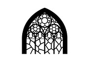 Gothic Church Window Frame Bundle, an Illustration by jahid234 (Thumbnail 11 of 31)