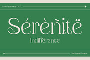 Lucilo – Art Noveau Font, a Serif Font by Craft Supply Co. (Thumbnail 4 of 8)