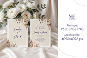 Double Card Mockup 5x7 Invitation, a Merchandise Mockup by Mie Mockup Studio (Thumbnail 3 of 7)