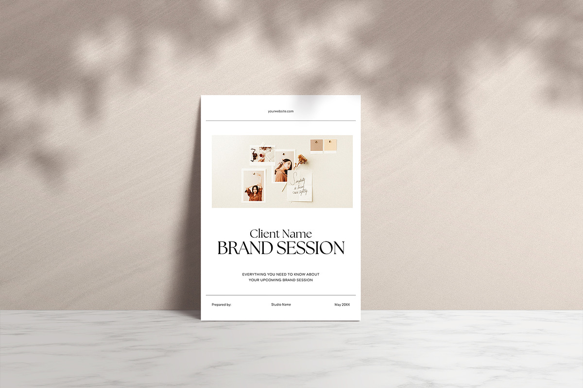 Brand Photoshoot Planning Template, a Marketing Template by Ford & Row (Photo 7 of 8)