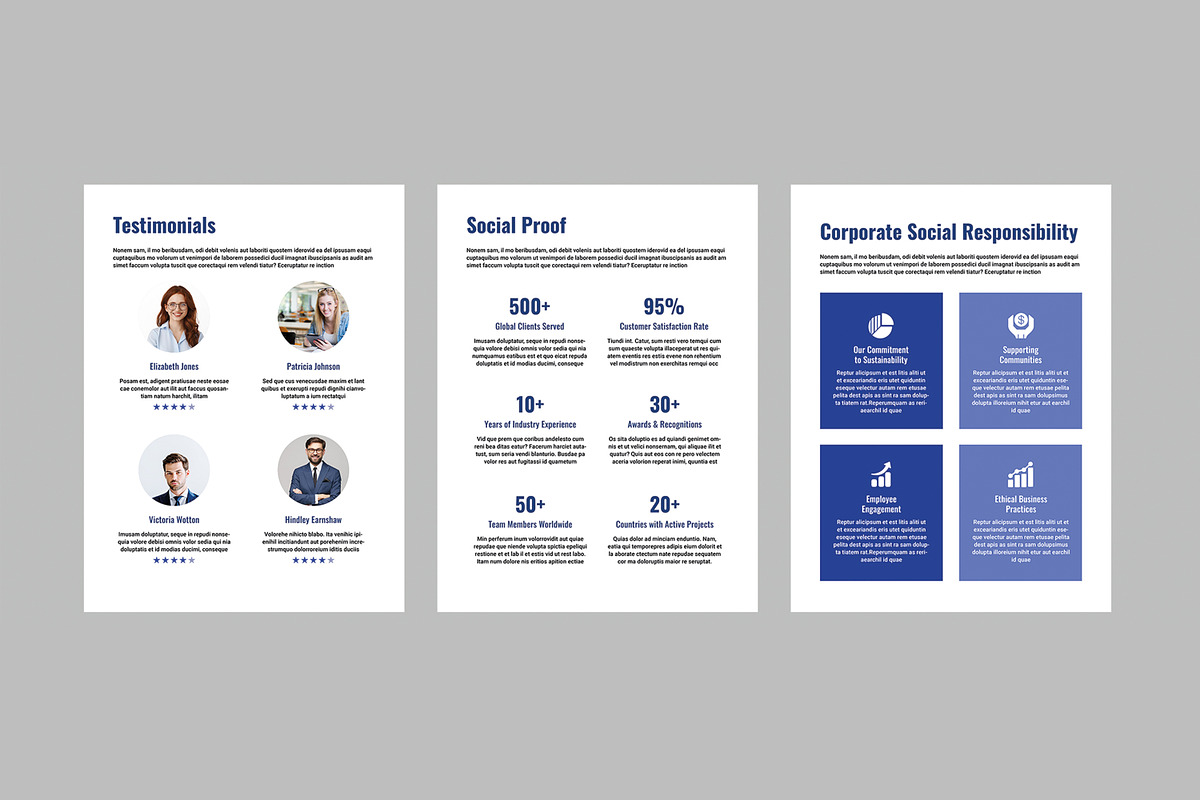 Company Profile Ebook for Businesses, an UI Kit Template by MightyDesign (Photo 6 of 10)