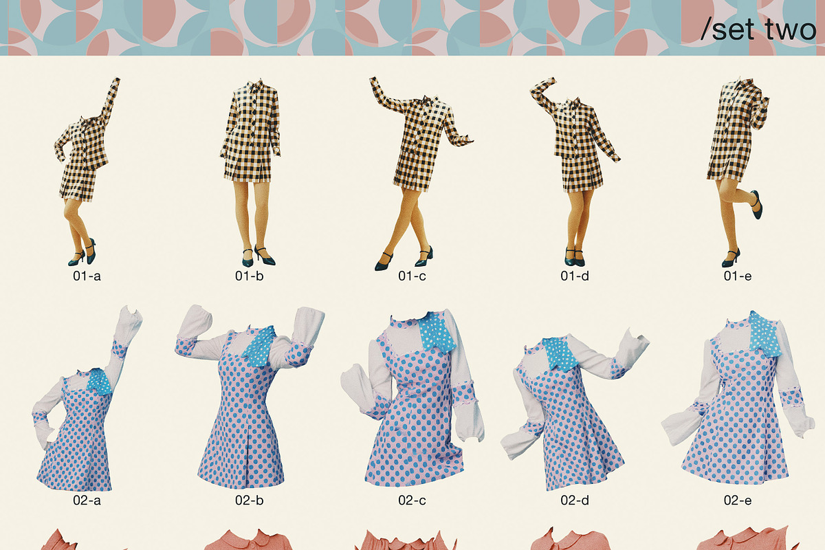 Collage Couture: 60s Edition, an Object Graphic by Megan Aili Designs (Photo 6 of 11)