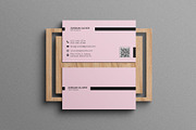 Clean Minimal Business Card, a Business Card Template by Saman Osama (Thumbnail 3 of 3)