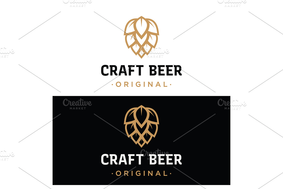 Premium quality vintage craft beer, a Branding & Logo Template by LOGOCREATIVE