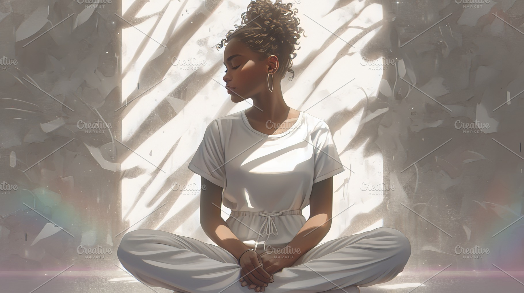 woman in meditation, a Photo by Pictures for you!!!!!!!!!