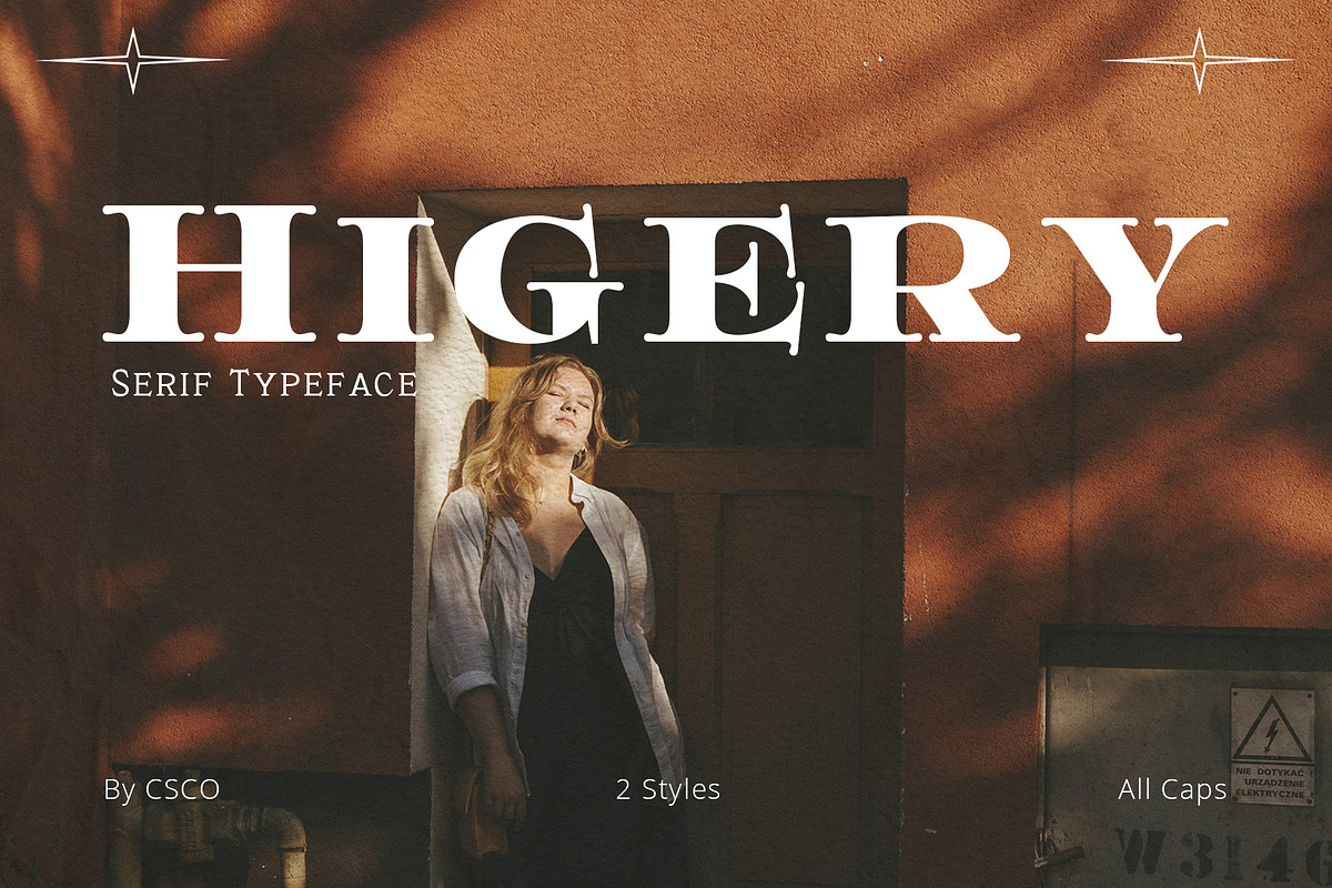 Higery – Serif Typeface, a Serif Font by Craft Supply Co. (Photo 1 of 8)