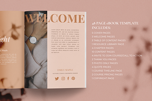 Creator EBook Template Canva