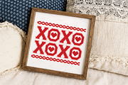 XOXO Yarn Png, Valentine's Day Png, an Illustration by Libby Wishes (Thumbnail 6 of 8)
