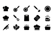 Kitchen Cooking Icon Vector Bundle, an Illustration by jahid234 (Thumbnail 25 of 51)