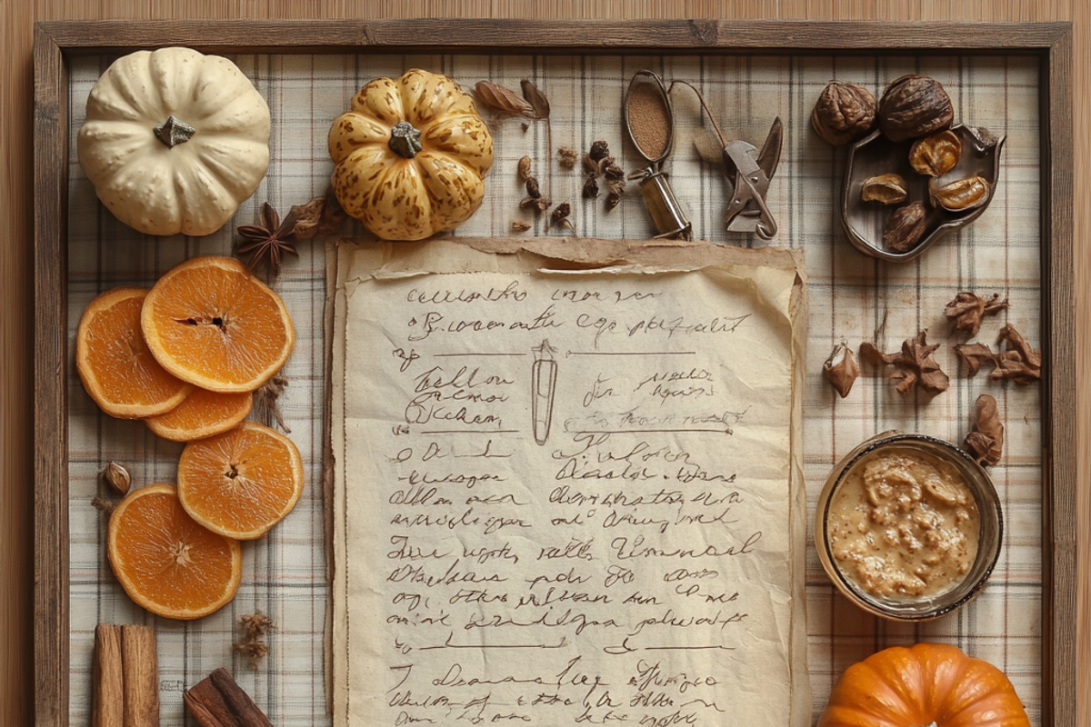 Autumn Spice Recipe Card, a Background Graphic by Printable Treasure (Photo 8 of 8)