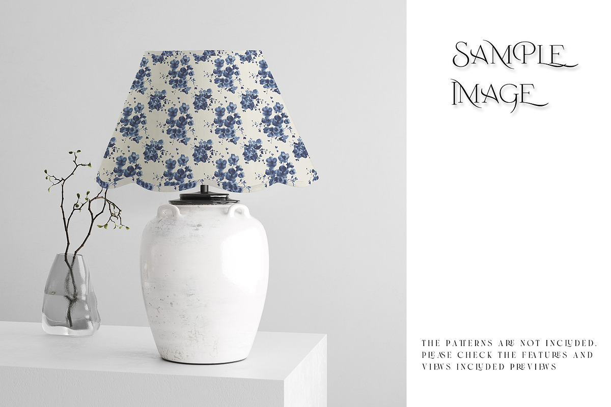 Scalloped Lampshade Mockups, a Mockup by mock-ups (Photo 8 of 22)