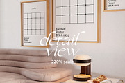 Interior Frame Mockup Set SAM, a Household Mockup by Bonumo (Thumbnail 4 of 13)