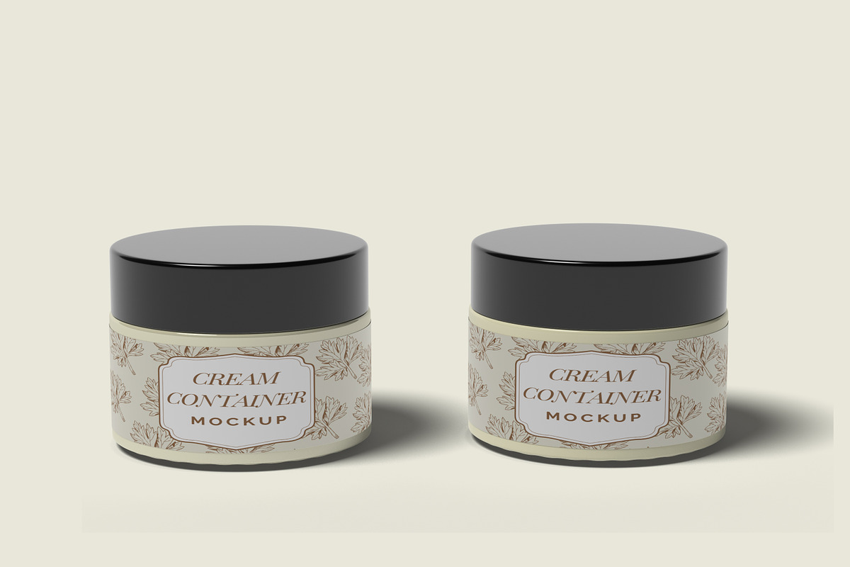 Cream Container Mockup, a Packaging Mockup by ulfatunnazira (Photo 5 of 9)