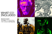 12 Photo Effect Templates, a Layer Style Add-On by iDoodle Studio (Thumbnail 5 of 6)